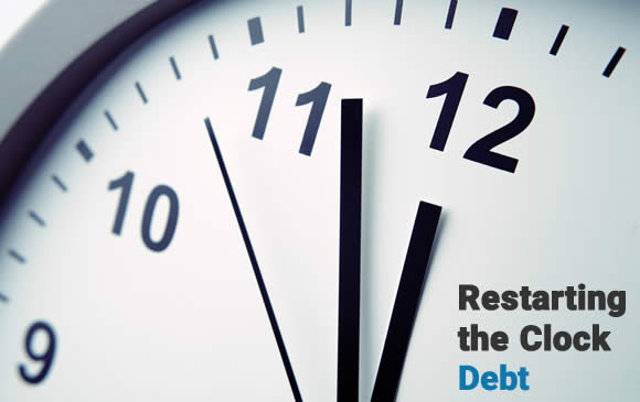 Restarting The Clock of Old Debt